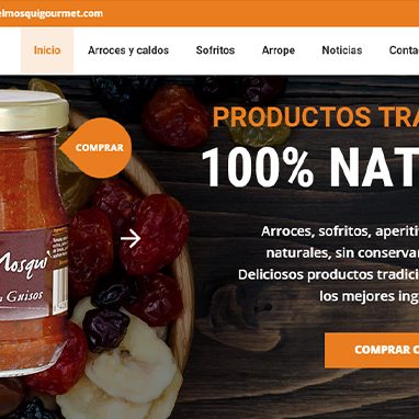 nueva web El Mosqui Gourmet